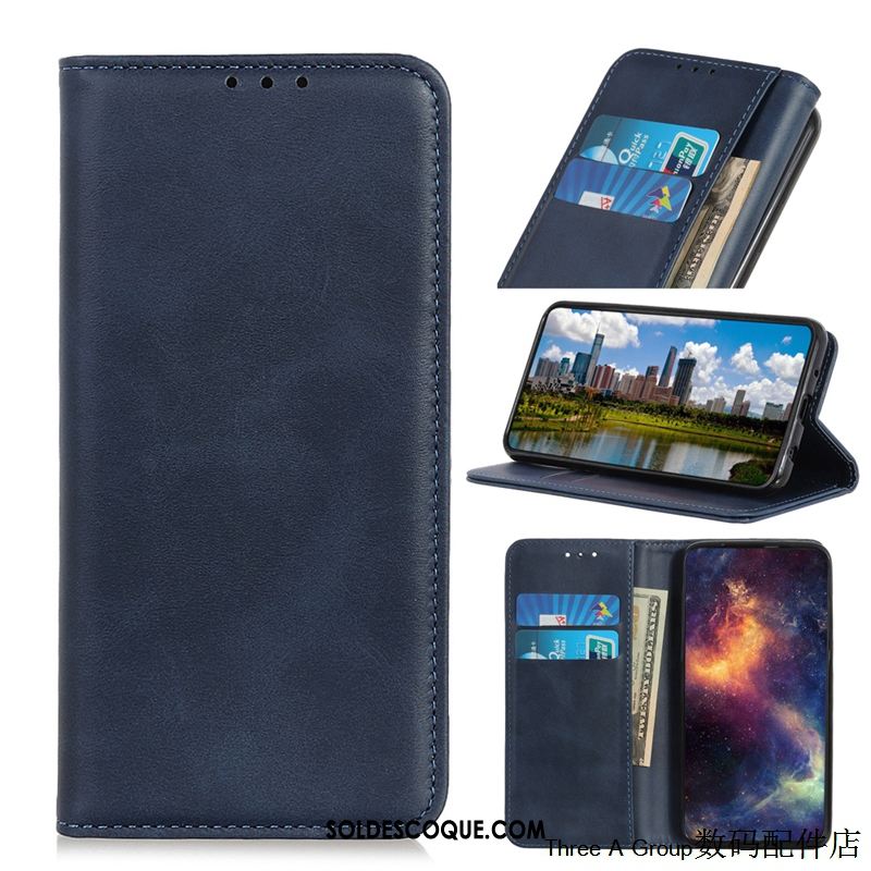 Coque Nokia 5.3 Silicone Cuir Carte Bleu Marin Modèle Fleurie En Vente