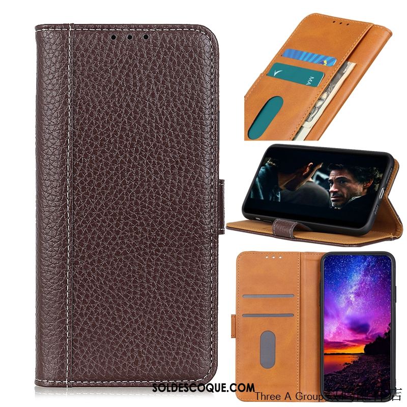 Coque Nokia 5.3 Simple Bleu Marin Téléphone Portable Étui En Cuir Modèle Fleurie Pas Cher