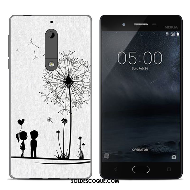 Coque Nokia 5 Peinture Étui Incassable Multicolore Téléphone Portable Pas Cher