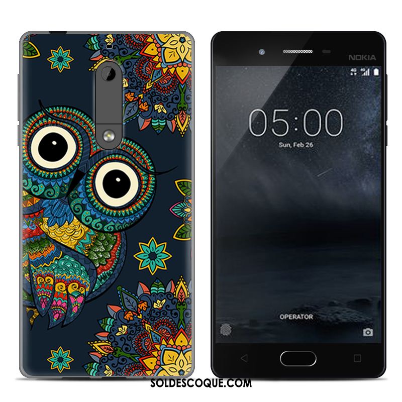 Coque Nokia 5 Peinture Étui Incassable Multicolore Téléphone Portable Pas Cher