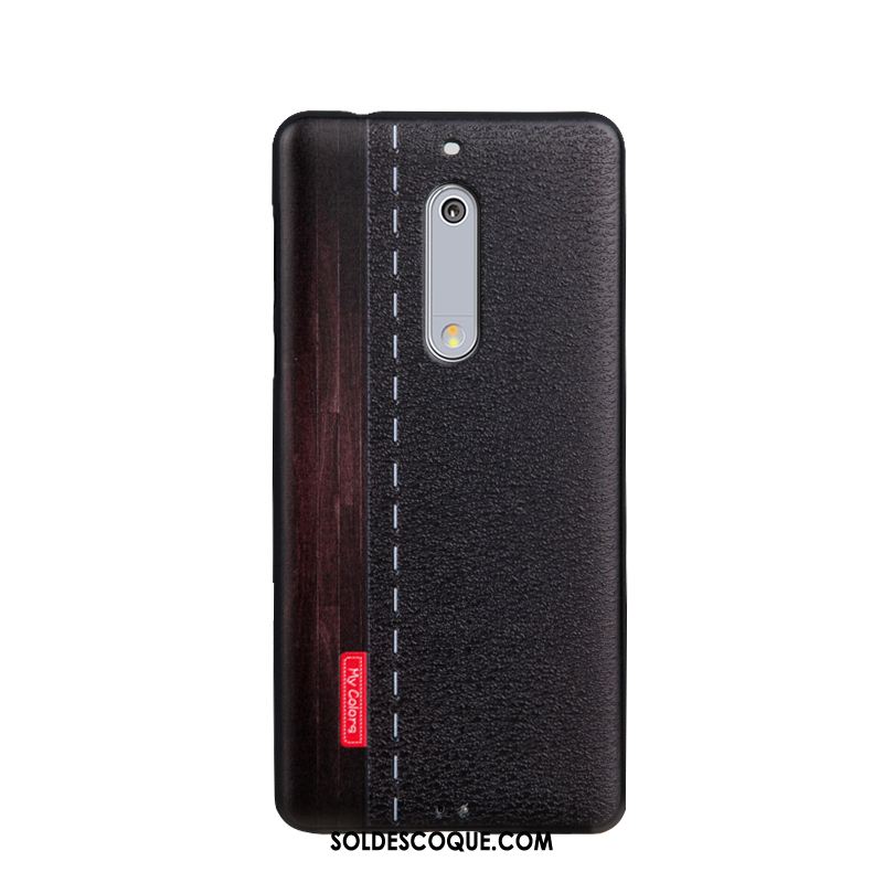 Coque Nokia 5 Téléphone Portable Protection Gaufrage Étui Multicolore Soldes