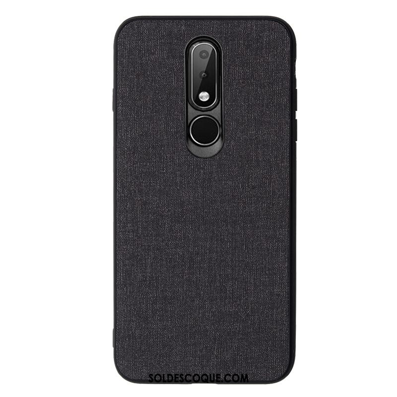 Coque Nokia 6.1 Antidérapant Original Fluide Doux Nouveau Tissu France