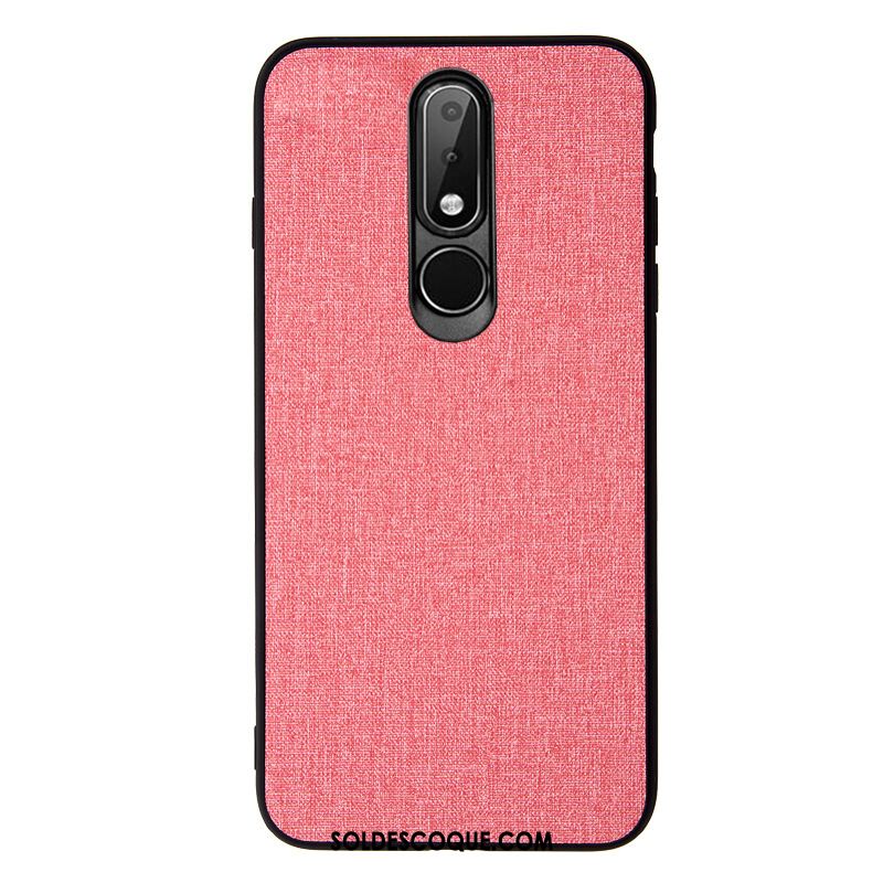 Coque Nokia 6.1 Antidérapant Original Fluide Doux Nouveau Tissu France