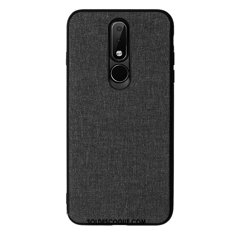 Coque Nokia 6.1 Antidérapant Original Fluide Doux Nouveau Tissu France