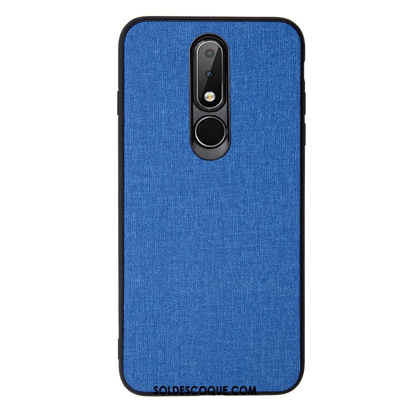 Coque Nokia 6.1 Antidérapant Original Fluide Doux Nouveau Tissu France