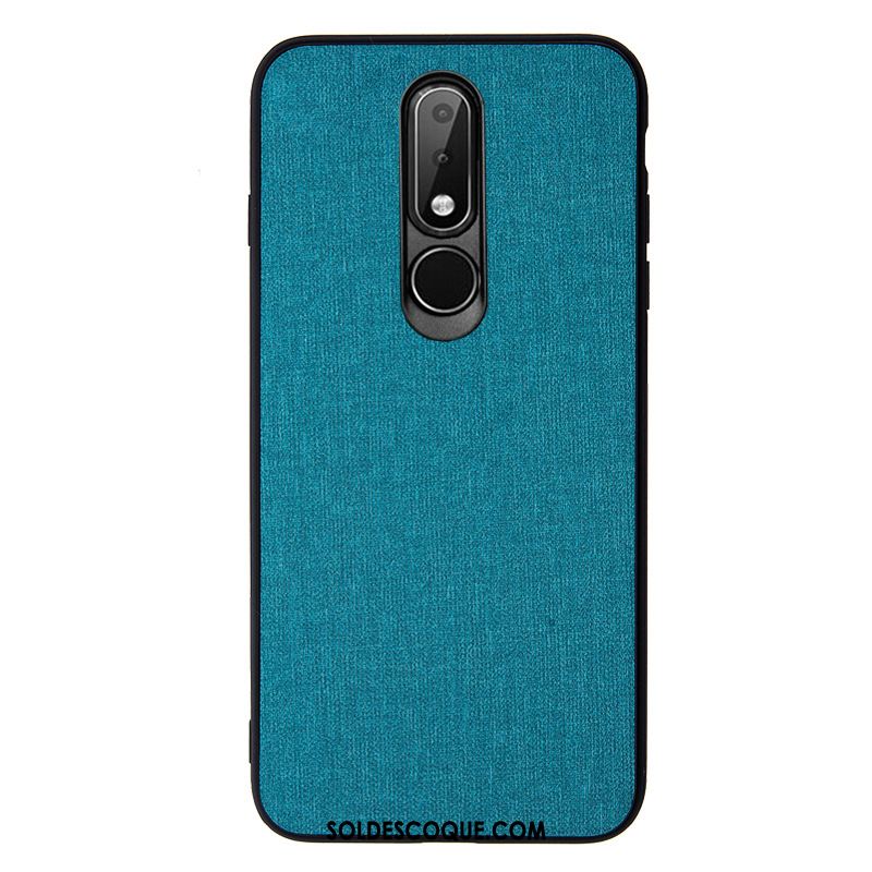 Coque Nokia 6.1 Antidérapant Original Fluide Doux Nouveau Tissu France