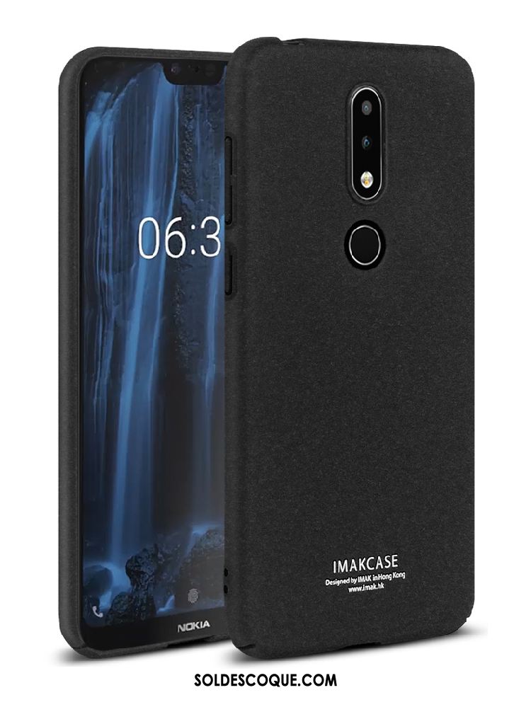 Coque Nokia 6.1 Denim Étui Téléphone Portable Tout Compris Bleu Housse Pas Cher