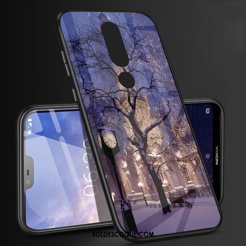 Coque Nokia 6.1 Magnétisme Protection Verre Incassable Étui Housse En Ligne