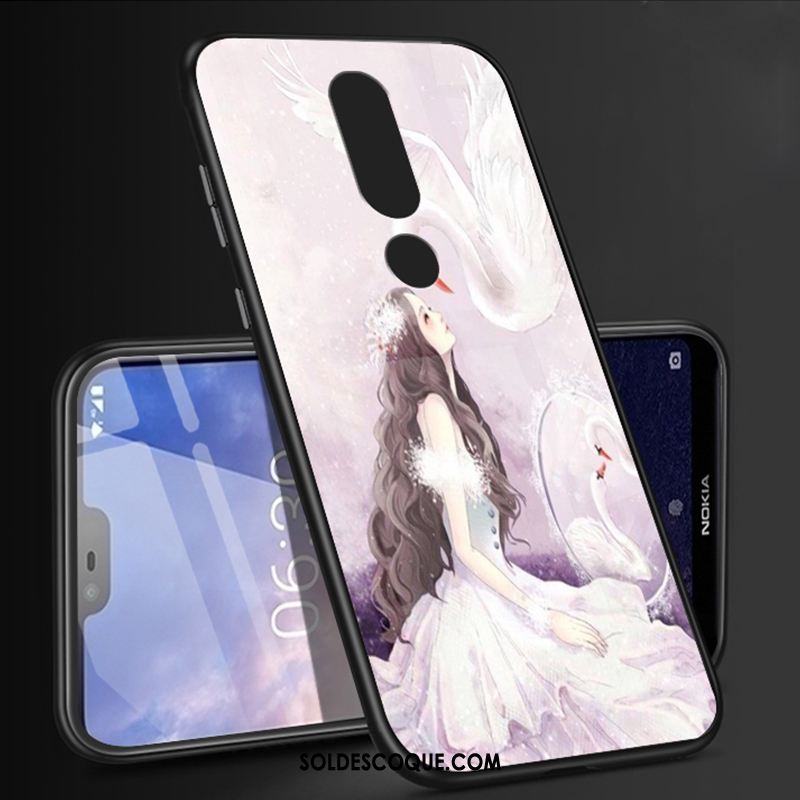 Coque Nokia 6.1 Magnétisme Protection Verre Incassable Étui Housse En Ligne