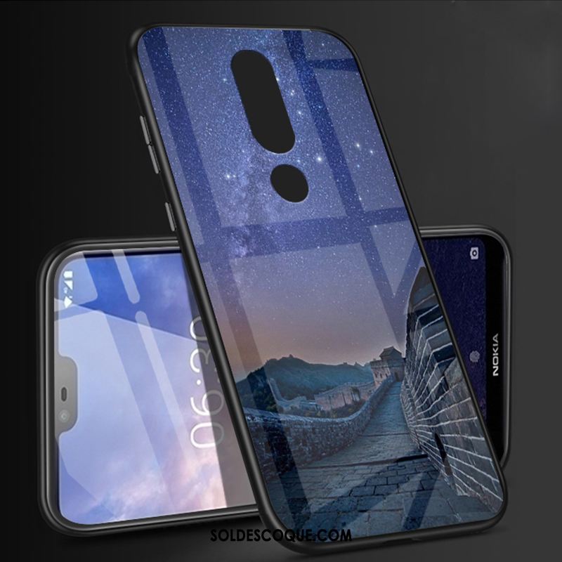 Coque Nokia 6.1 Magnétisme Protection Verre Incassable Étui Housse En Ligne