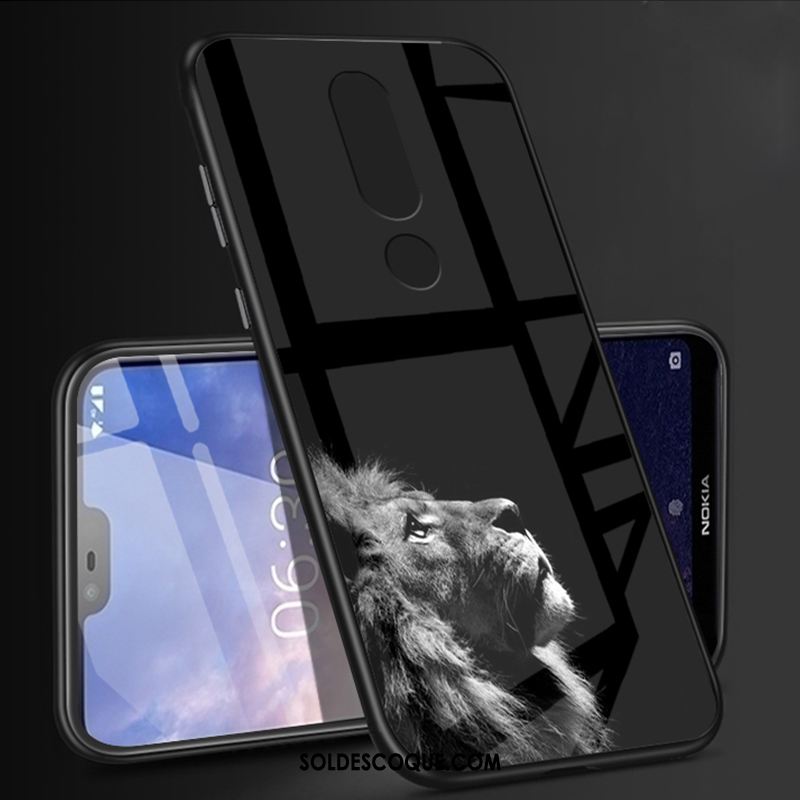 Coque Nokia 6.1 Magnétisme Protection Verre Incassable Étui Housse En Ligne