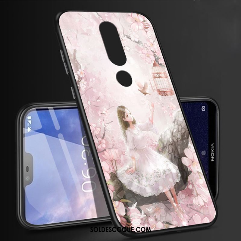 Coque Nokia 6.1 Magnétisme Protection Verre Incassable Étui Housse En Ligne