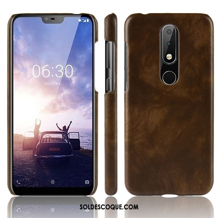 Coque Nokia 6.1 Protection Difficile Modèle Fleurie Noir Qualité En Ligne