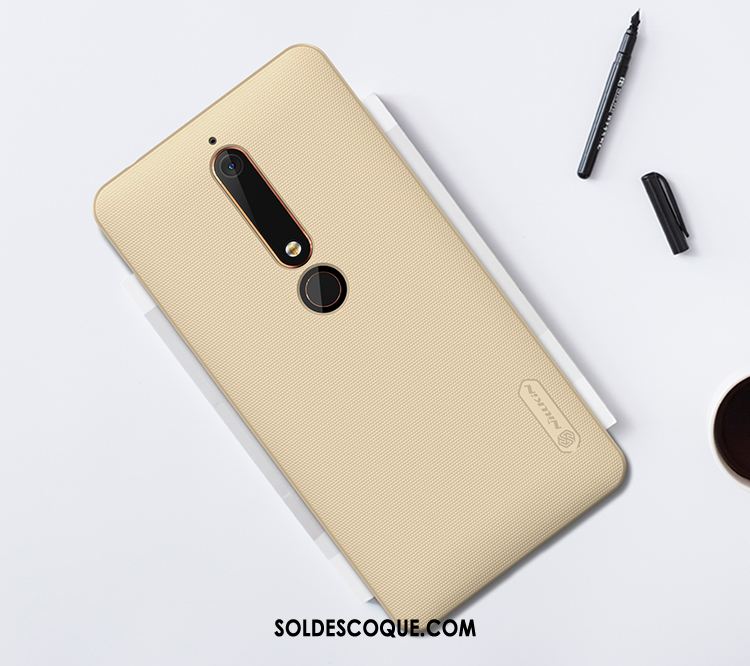 Coque Nokia 6.1 Téléphone Portable Difficile Blanc Protection Étui Housse En Vente