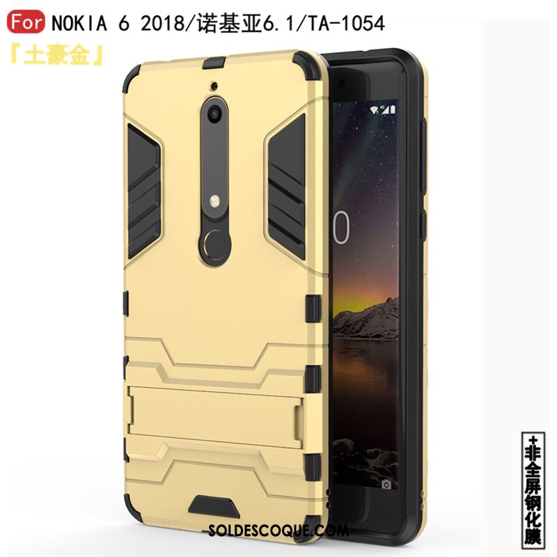 Coque Nokia 6.1 Étui Personnalité Incassable Difficile Protection Pas Cher