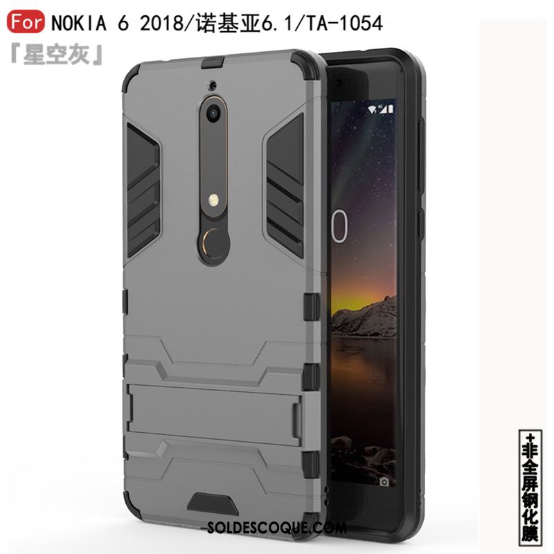 Coque Nokia 6.1 Étui Personnalité Incassable Difficile Protection Pas Cher