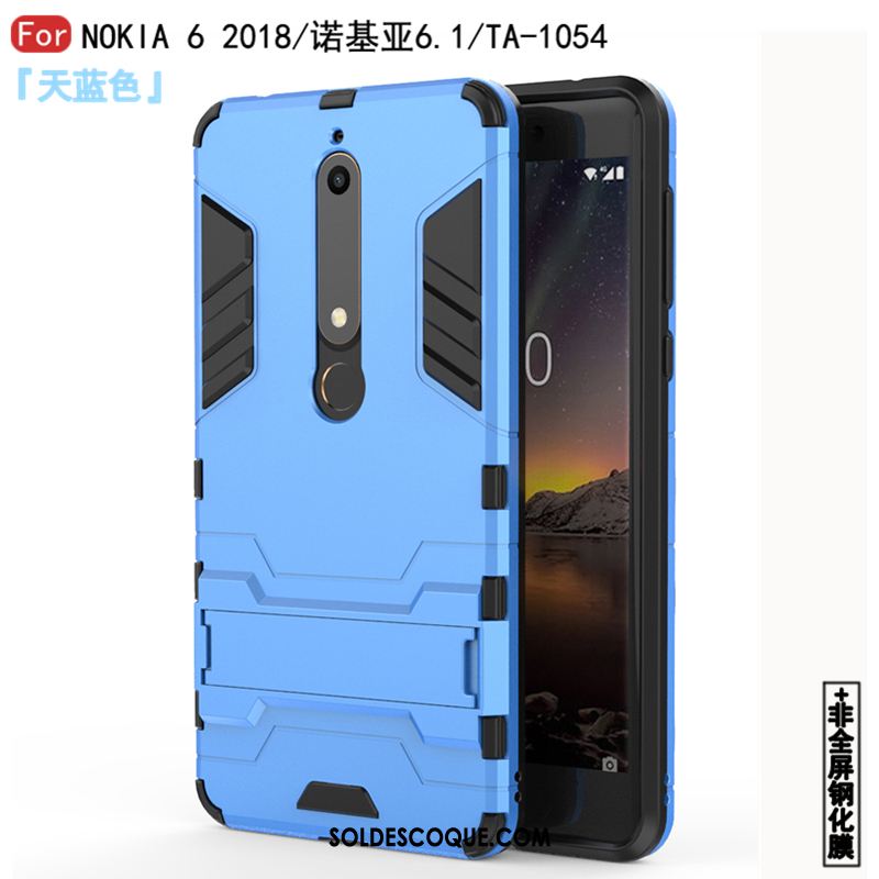 Coque Nokia 6.1 Étui Personnalité Incassable Difficile Protection Pas Cher