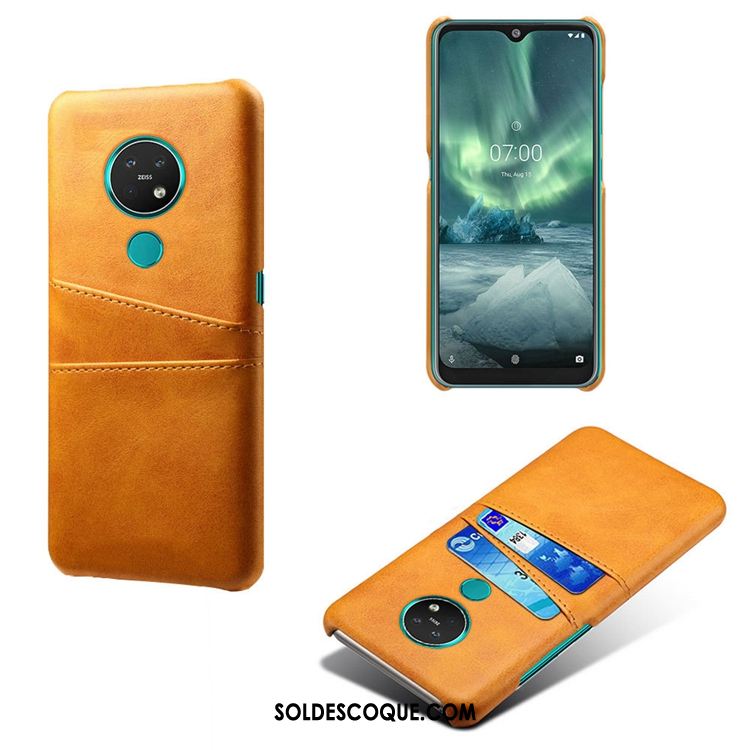 Coque Nokia 6.2 Carte Petit Bleu Modèle Fleurie Cuir En Vente