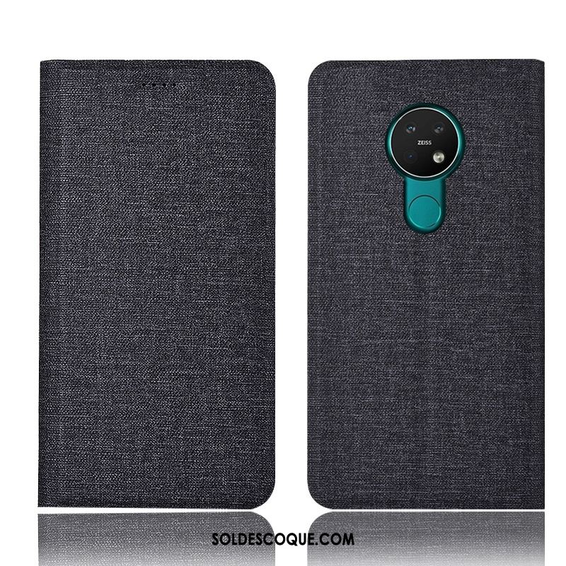 Coque Nokia 6.2 Incassable Téléphone Portable Tout Compris Cuir Véritable Protection En Ligne