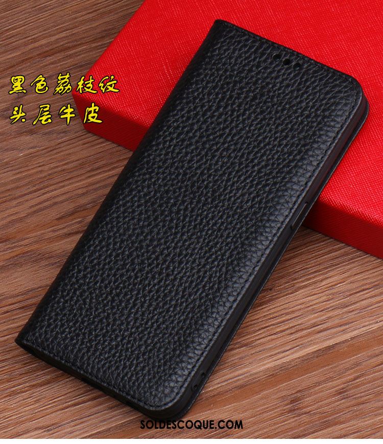 Coque Nokia 6.2 Modèle Fleurie Cuir Véritable Incassable Téléphone Portable Litchi Soldes