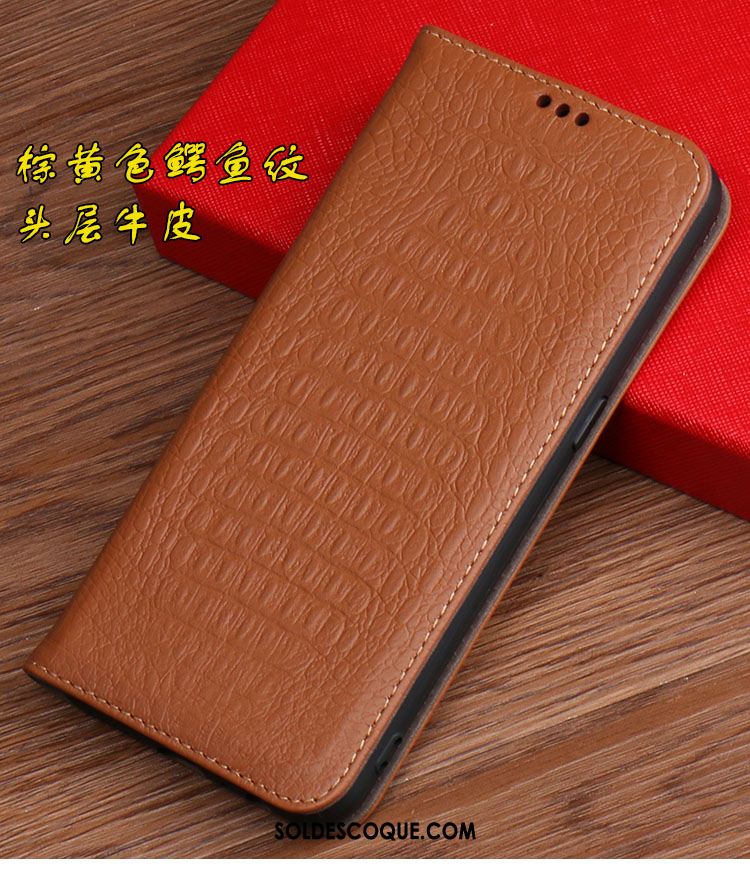 Coque Nokia 6.2 Modèle Fleurie Cuir Véritable Incassable Téléphone Portable Litchi Soldes