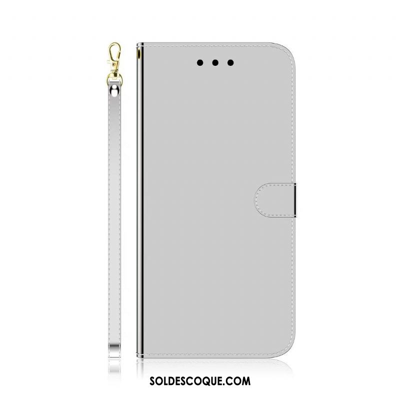 Coque Nokia 6.2 Téléphone Portable Portefeuille Dégradé De Couleur Plier Argent Soldes