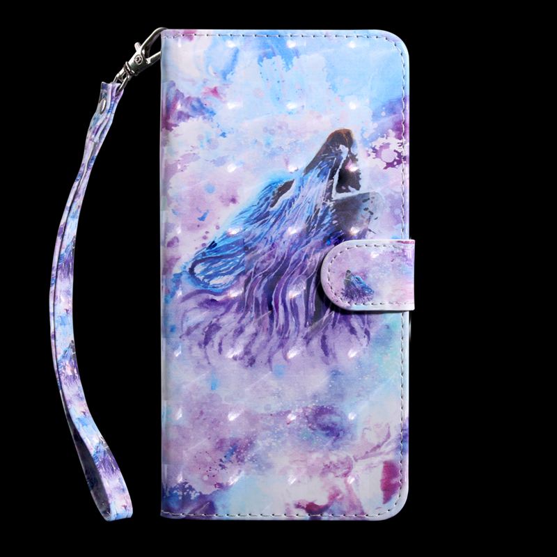 Coque Nokia 6.2 Téléphone Portable Étui En Cuir Chat Violet Incassable France