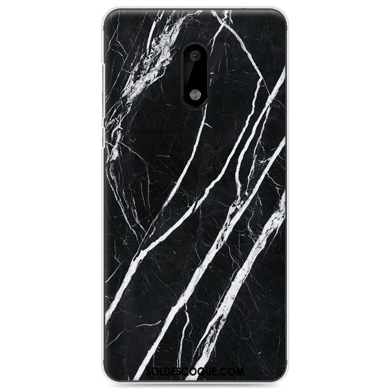 Coque Nokia 6 Peinture Bois Noir Vintage Tout Compris En Ligne