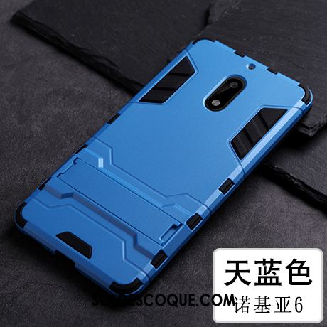 Coque Nokia 6 Rouge Tendance Fluide Doux Personnalité Incassable France