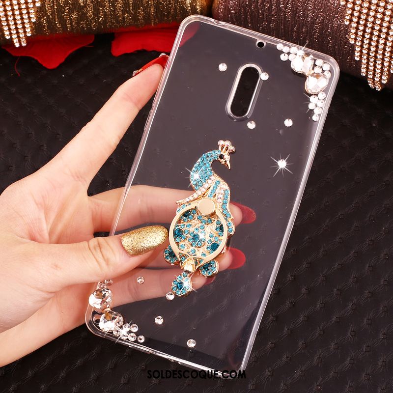 Coque Nokia 6 Strass Étui Téléphone Portable Protection Pas Cher