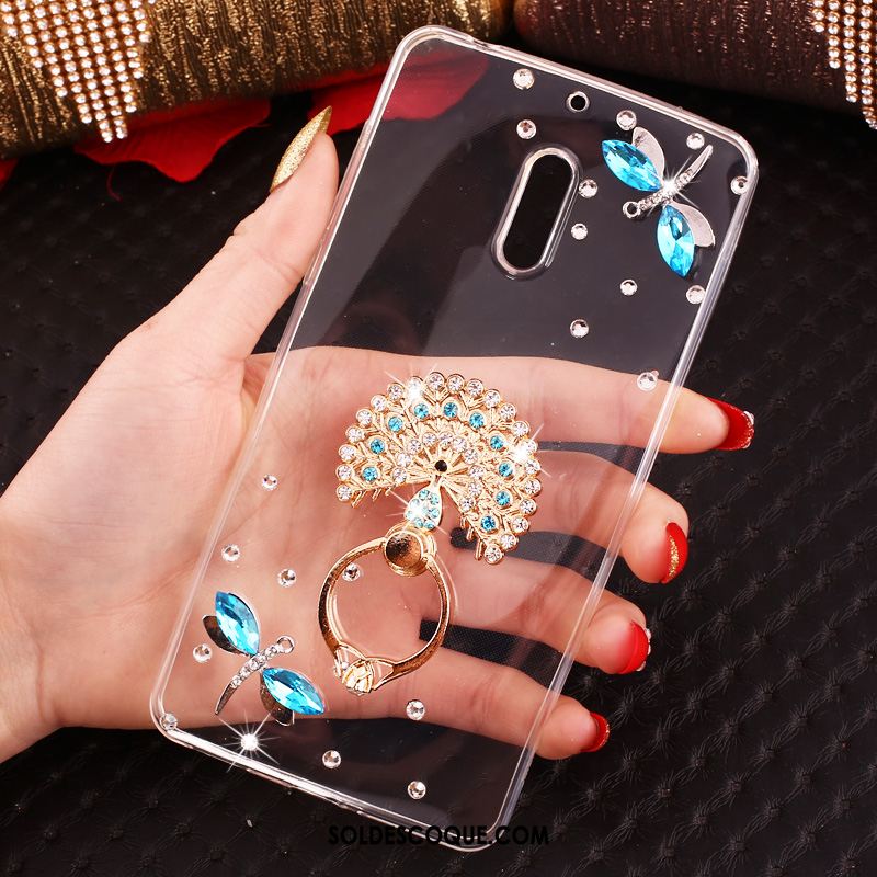 Coque Nokia 6 Strass Étui Téléphone Portable Protection Pas Cher