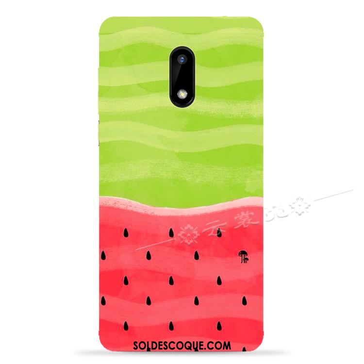 Coque Nokia 6 Étui Téléphone Portable Pastèque Silicone Incassable En Vente