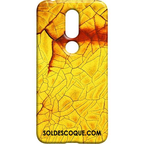 Coque Nokia 7.1 Incassable Blanc Délavé En Daim Personnalité Téléphone Portable Soldes