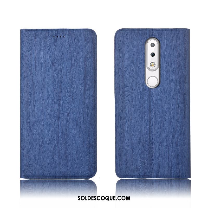 Coque Nokia 7.1 Incassable Bleu Étui Silicone Fluide Doux Soldes