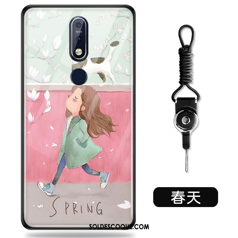 Coque Nokia 7.1 Protection Difficile Personnalité Créatif Téléphone Portable Pas Cher