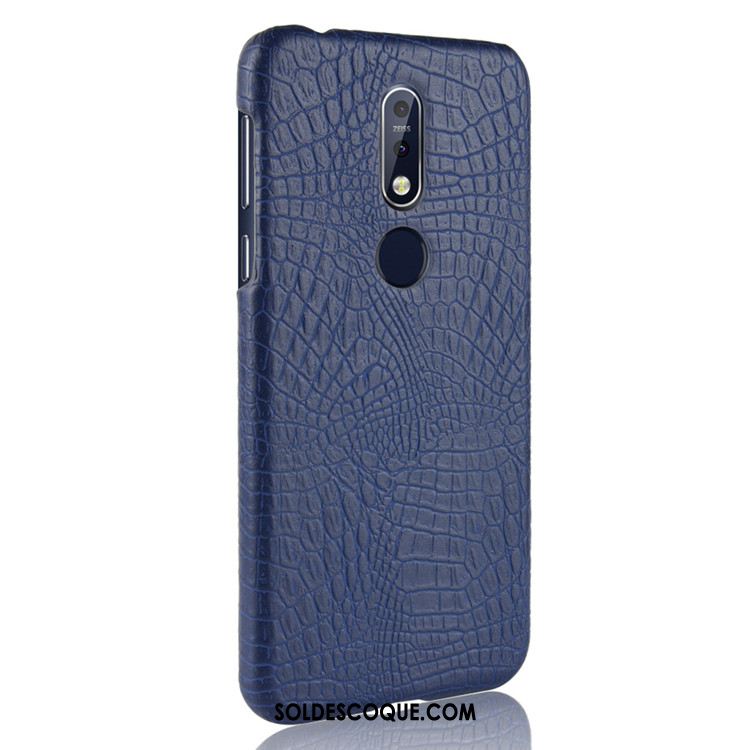 Coque Nokia 7.1 Rose Étui Cuir Qualité Difficile Pas Cher