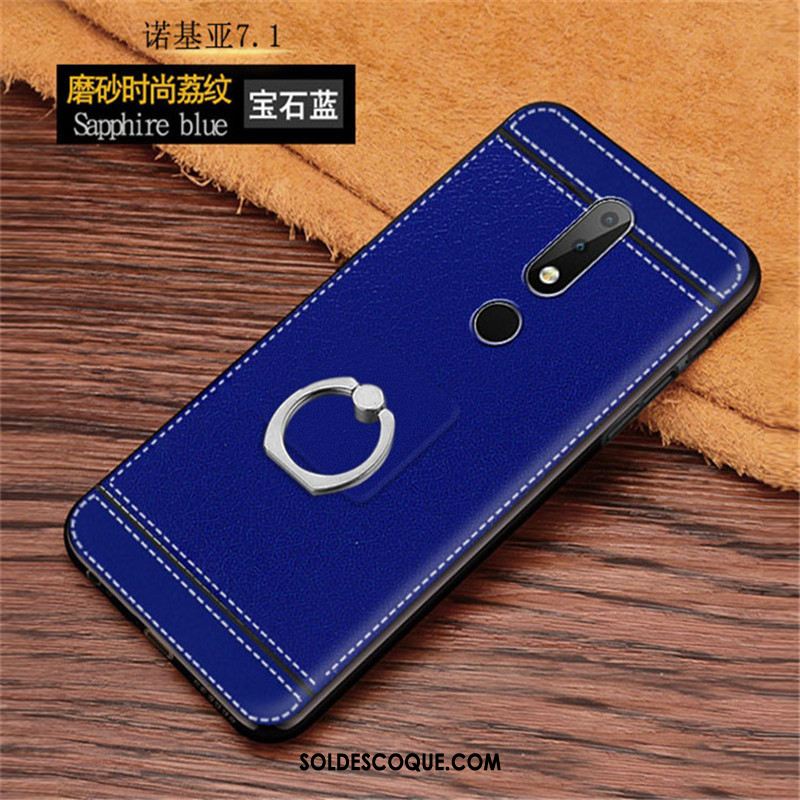 Coque Nokia 7.1 Silicone Tout Compris Téléphone Portable Étui Incassable Soldes