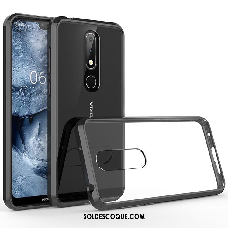 Coque Nokia 7.1 Téléphone Portable Border Protection Étui Incassable Soldes