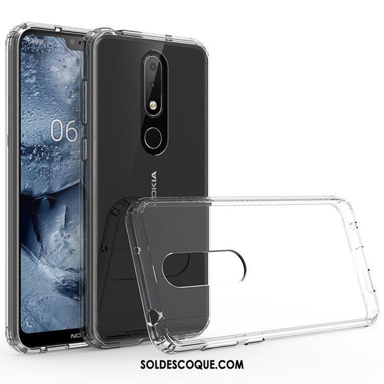 Coque Nokia 7.1 Téléphone Portable Border Protection Étui Incassable Soldes