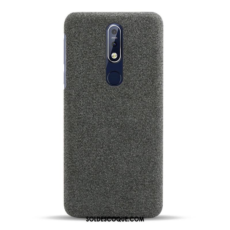 Coque Nokia 7.1 Téléphone Portable Légères Étui Incassable Tissu Soldes