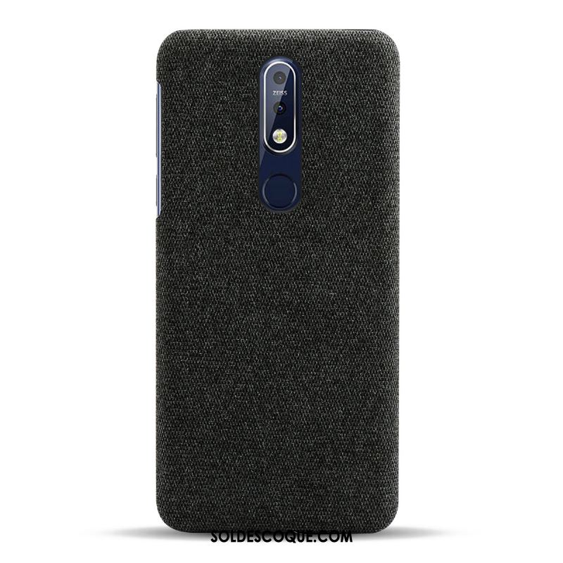 Coque Nokia 7.1 Téléphone Portable Légères Étui Incassable Tissu Soldes