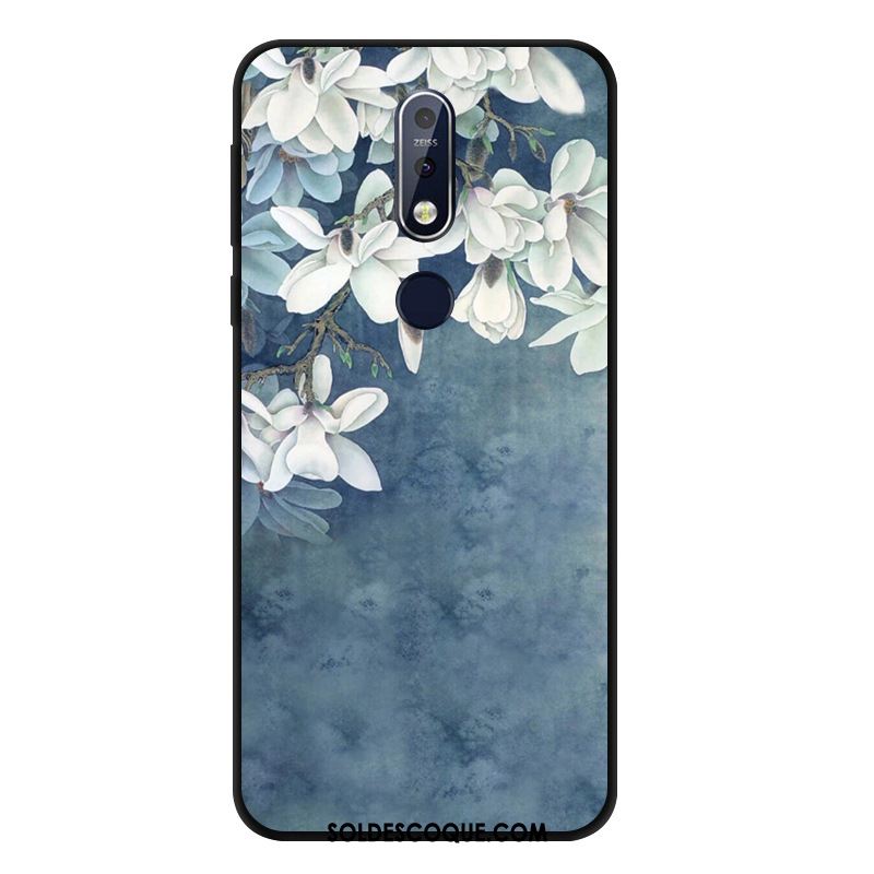 Coque Nokia 7.1 Vent Silicone Incassable Fluide Doux Étui Pas Cher