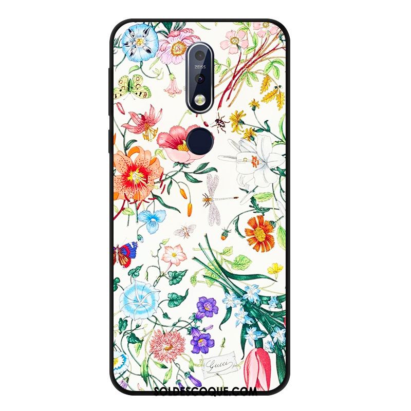 Coque Nokia 7.1 Vent Silicone Incassable Fluide Doux Étui Pas Cher