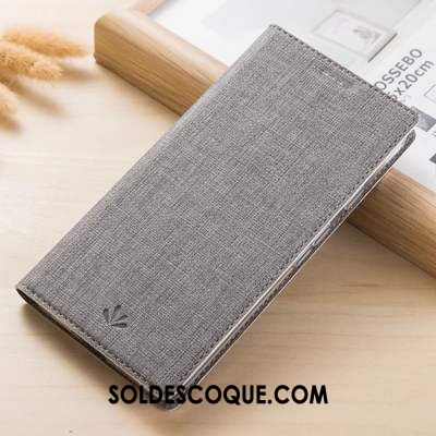 Coque Nokia 7.2 Carte Téléphone Portable Gris Étui En Cuir Incassable En Ligne