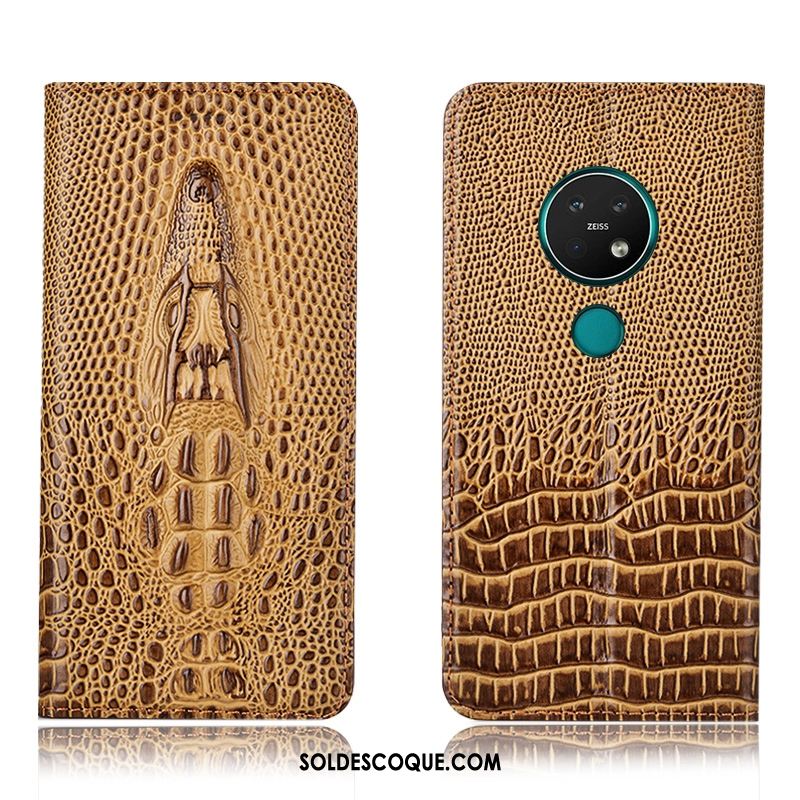 Coque Nokia 7.2 Crocodile Tout Compris Étui Incassable Protection En Ligne