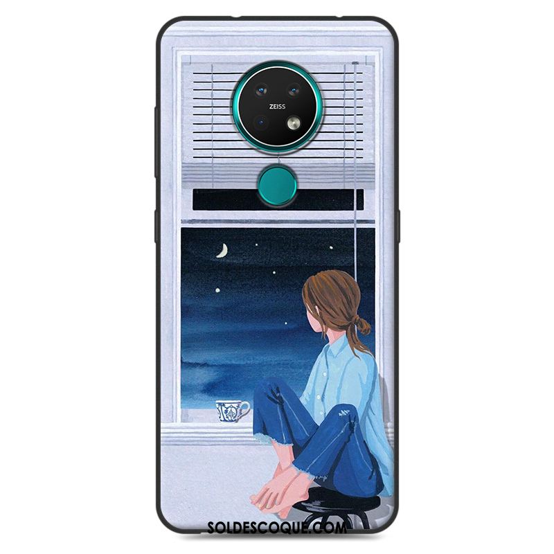 Coque Nokia 7.2 Téléphone Portable Silicone Petit Étui Protection En Vente