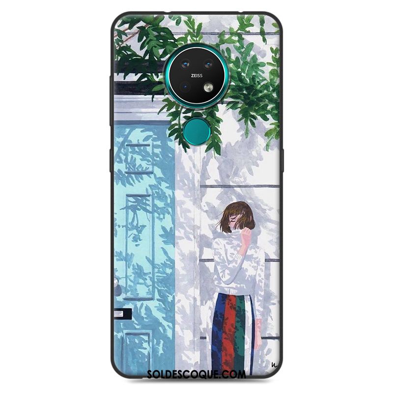 Coque Nokia 7.2 Téléphone Portable Silicone Petit Étui Protection En Vente