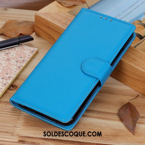 Coque Nokia 7.2 Violet Incassable Cuir Portefeuille Téléphone Portable En Vente