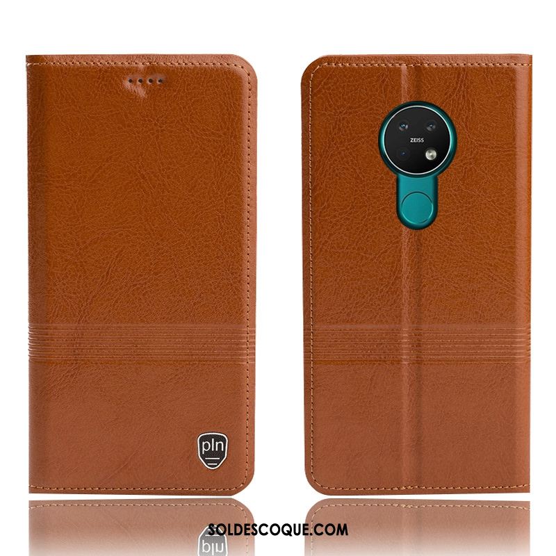 Coque Nokia 7.2 Étui En Cuir Incassable Tout Compris Téléphone Portable Protection Housse Soldes