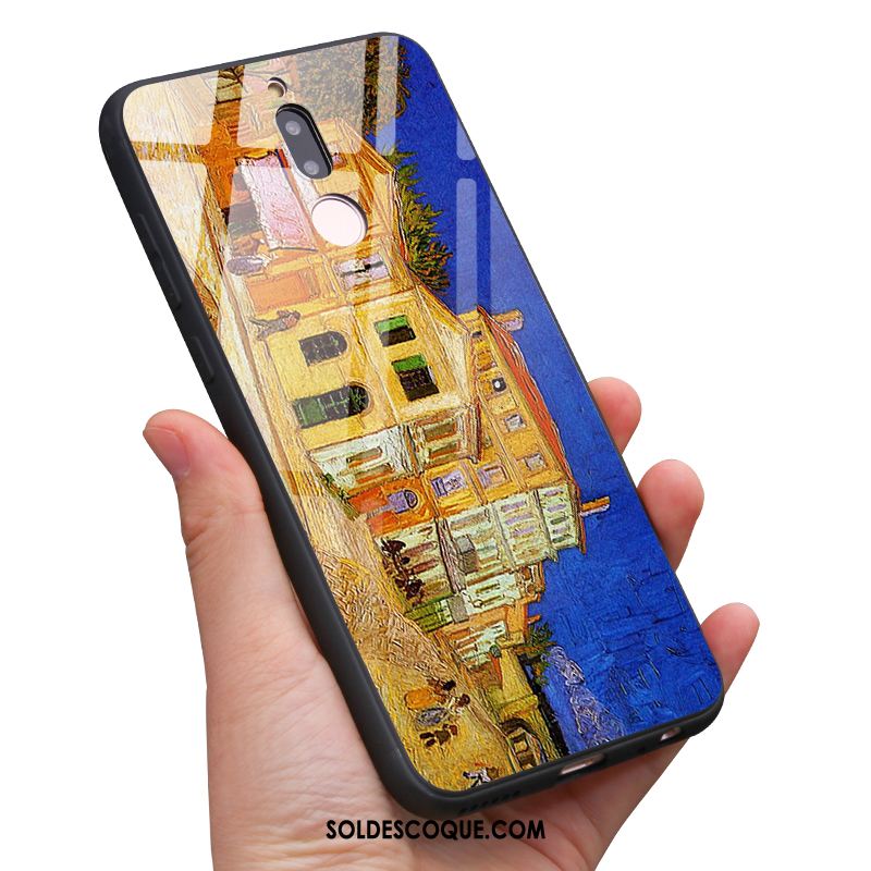 Coque Nokia 7 Ciel Étoilé Verre Trempé Téléphone Portable Bleu Art En Vente